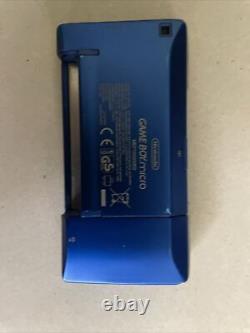 Nintendo Game Boy micro Handheld System+spare Battery+original Charger