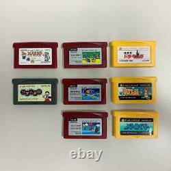 Nintendo Game Boy micro NES color body Super Mario box and game software 8