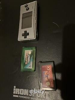 Nintendo Game Boy micro Silver Handheld System