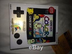 Nintendo Game boy Color Pokemon Center Limited Edition console set CGB-001-C