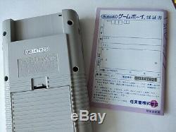 Nintendo Game boy Gray Color Console (DMG-001), Manual, Boxed set tested-b625