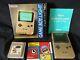 Nintendo Game Boy Light Gold Color Console Mgb-101, Manual, And Box Set-g0605