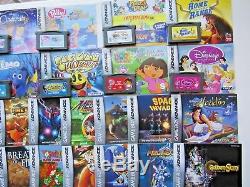 Nintendo GameBoy Advance Video Games & Manuals DS Color Bundle Lot Mario Kart