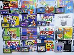 Nintendo GameBoy Advance Video Games & Manuals DS Color Bundle Lot Mario Kart