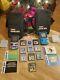 Nintendo Gameboy Color Bundle Teal And Purple With 10 Games And Storage Cases