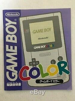 Nintendo GameBoy Color Console Pokemon Center 3rd Anniversary Edition CGB-001