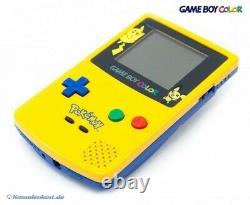 Nintendo GameBoy Color Konsole #Limited Pokemon Edition Yellow / Gelb
