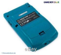 Nintendo GameBoy Color Konsole #Türkis / Blau / Teal (mit OVP) NEUWERTIG