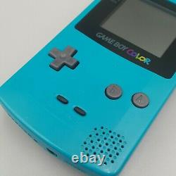 Nintendo GameBoy Color Konsole türkis / blau OVP CiB Box GBC