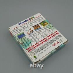 Nintendo GameBoy Color Konsole türkis / blau OVP CiB Box GBC