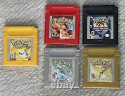 Nintendo GameBoy Color Pokemon Edition Yellow (Comes with extra games & BOX)