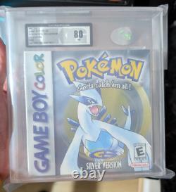 Nintendo GameBoy Color Pokemon Silver Version 2000 Factory Sealed UKG 80