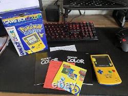 Nintendo GameBoy Color Pokemon Special Edition Boxed Original