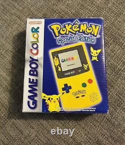 Nintendo GameBoy Color Pokemon Special Edition Boxed Original