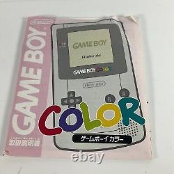 Nintendo GameBoy Color Special Box Sanrio Hello Kitty Limited Edition Used