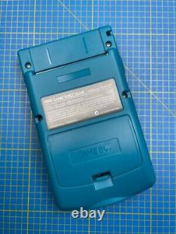 Nintendo GameBoy Color Teal with Grey Buttons Q5 XL IPS Display