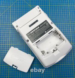 Nintendo GameBoy Color White Buttons Q5 OSD XL Laminate IPS Display Colour