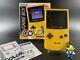 Nintendo Gameboy Game Boy Color Console Yellow Region Free Gbc Withbox Manual Fc