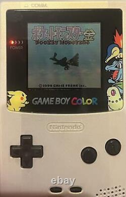 Nintendo GameBoy Game Boy Console Color Pokemon Center Silver Gold Set Memorial