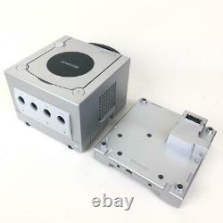 Nintendo GameCube Silver Console System + Game Boy Player Enjoy Plus Pack USED