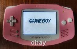 Nintendo Gameboy Advance (GBA) V3 IPS Screen & Gameboy Color Games Bundle