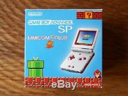 Nintendo Gameboy Advance SP Famicom Color Edition (Japan exclusive!) console gba