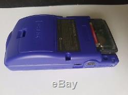 Nintendo Gameboy Color AGS-101 Grape New Glass Lens