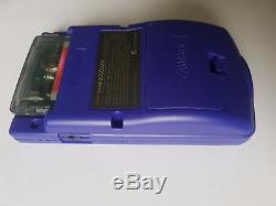 Nintendo Gameboy Color AGS-101 Grape New Glass Lens