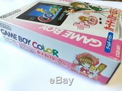Nintendo Gameboy Color CARD CAPTOR SAKURA Limited edition console Boxed set-U
