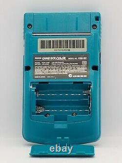 Nintendo Gameboy Color CGB-001 Teal Blue Tested and Working COMPLETE IN BOX