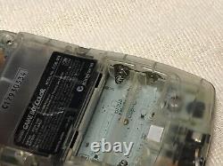 Nintendo Gameboy Color Clear withBox NTSC-J Region Free 0334