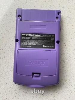 Nintendo Gameboy Color Colour Game Boy BACKLIT IPS Q5 GBC Pokémon? GENGAR