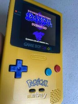Nintendo Gameboy Color Colour Game Boy BACKLIT IPS Q5 Laminated LCD Pokémon
