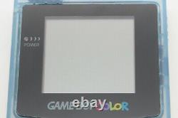 Nintendo Gameboy Color Console Aqua Blue Milky White Lawson GBC Japan Tested 91