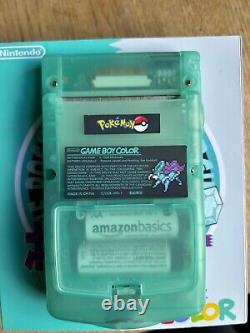 Nintendo Gameboy Color Console Pokemon Crystal OLED IPS Screen