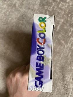 Nintendo Gameboy Color Console Purple / Grape, Boxed with Manual(s)