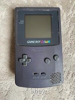 Nintendo Gameboy Color Console Purple / Grape, Boxed with Manual(s)