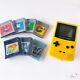 Nintendo Gameboy Color Console Yellow Japan Tested With Pokemon 7 Games Set