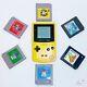 Nintendo Gameboy Color Console Yellow Japan Tested Withgames Of Pokemon 6 Titles