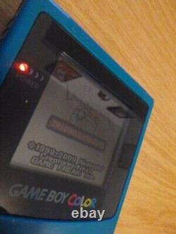 Nintendo Gameboy Color Console/boxed/instructions/pokemon/dexter's Laboratory