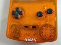 Nintendo Gameboy Color DAIEI HAWKS Limited edition Orange console Boxed-b1122