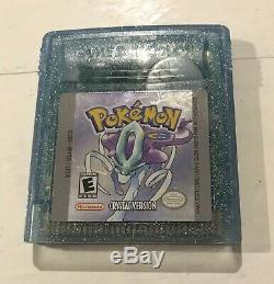 Nintendo Gameboy Color Gba Gbc Pokemon Crystal Boxed Free Shipping