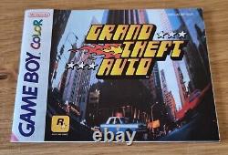 Nintendo Gameboy Color Grand Theft Auto Boxed Genuine Rare