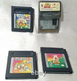 Nintendo Gameboy Color Grape + 7 Games Tested Working With Sound