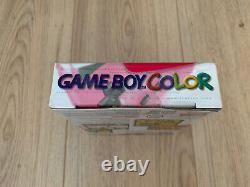 Nintendo Gameboy Color Handheld Console Berry Red Boxed Complete CBG-001