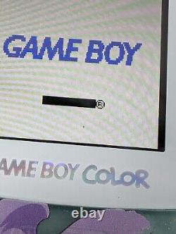 Nintendo Gameboy Color IPS Screen Pokemon Shell Tested Working