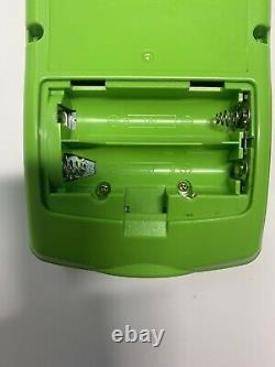 Nintendo Gameboy Color Kiwi Green (aka lime green) with box and manual READ