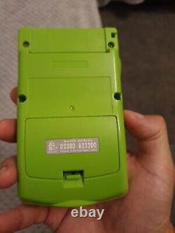 Nintendo Gameboy Color Kiwi Lime Green Boxed
