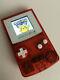 Nintendo Gameboy Color Light Clear Red Mcwill Backlight & Glass Screen