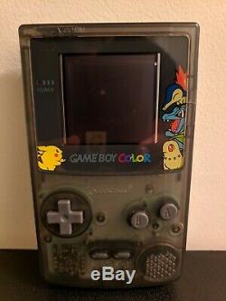 Nintendo Gameboy Color Light GBC CGB-001 Modded with Backlit LCD & More